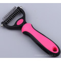 Portable Stainless Steel Needles Pets Fur Remover Comb